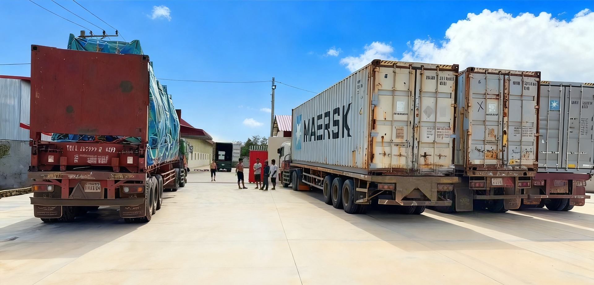 New Machines Arrive at Cambodia Factory – Installation Underway